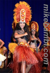 Tahitian dance troupe, Te ‘E‘a o Te Turama, led by Maile Lee Tavares